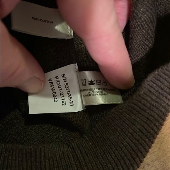 Cutter & Buck Brown V-Neck Sweater - Picture 7 of 12